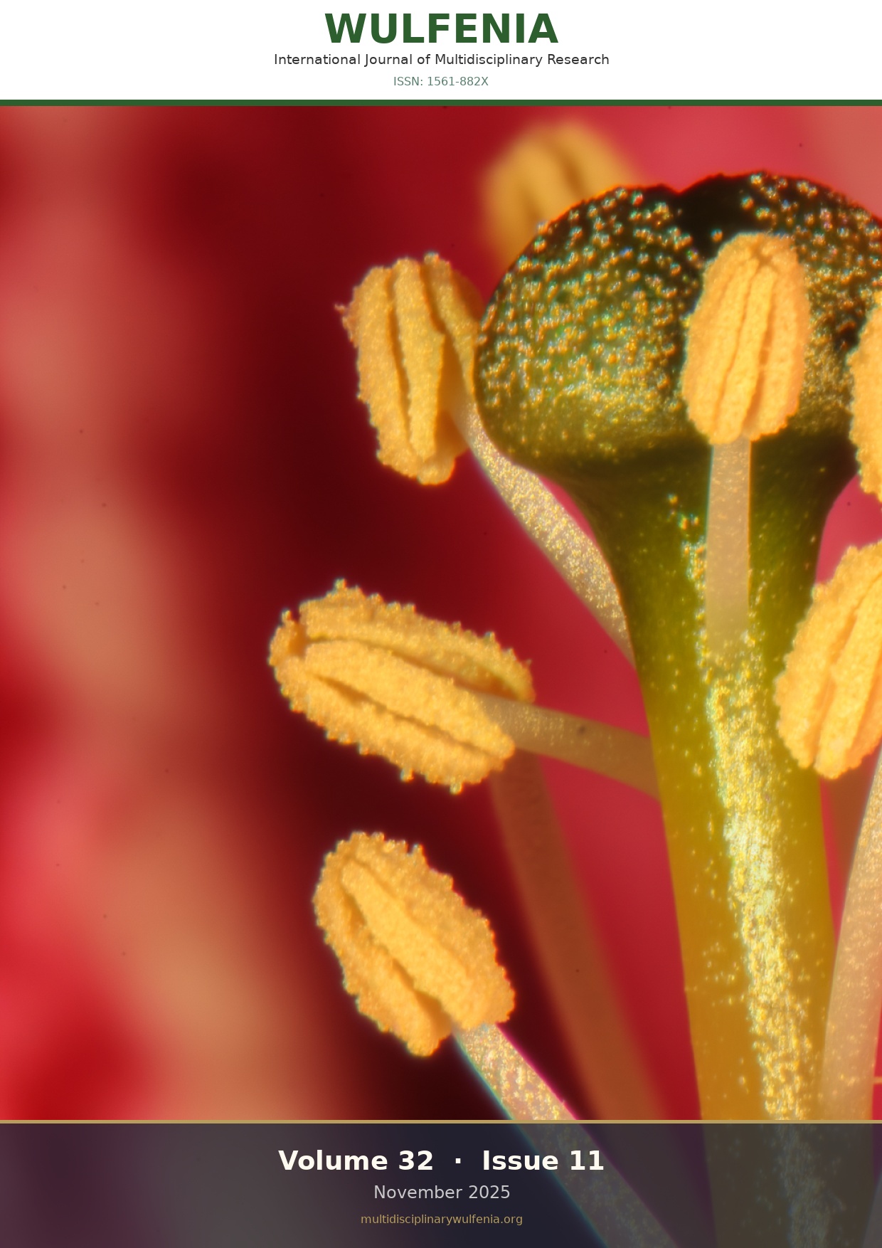 Cover - Volume 32, Issue 11