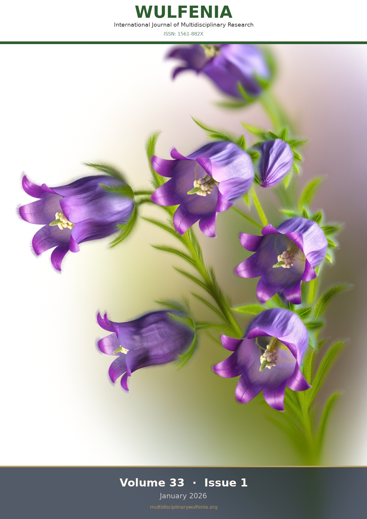 Current Issue Cover - Volume 33, Issue 1